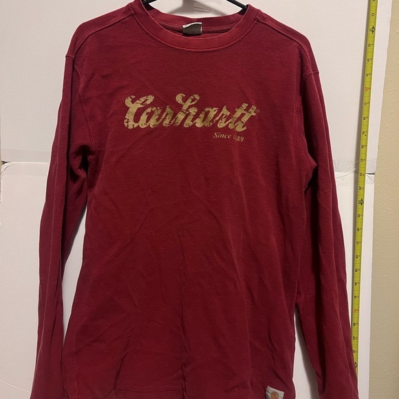 Vintage Carhartt thermal red long sleeve - Picture 3 of 6